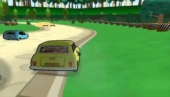 Adventure Mr-Bean Racing الملصق