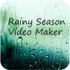 Rainy Photo Video Maker icône