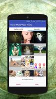 Horror Photo Video Maker Music Affiche