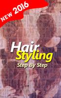 Hair Style Step By Step الملصق