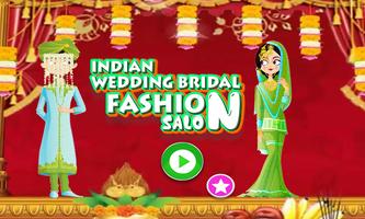 Maquillage de mariage indien - Salon de la mode nu Affiche