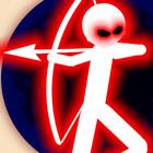 Archer Bow: Stickman White آئیکن