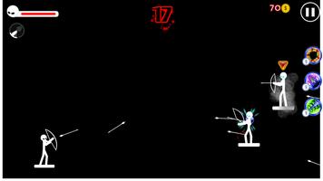 Archer Bow: Stickman White اسکرین شاٹ 1