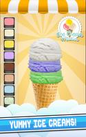 Frozen Ice Cream Cooking Game! ポスター