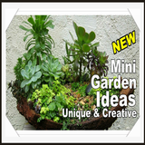 Mini idées de jardin icône