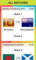 Cricket Worldcup 2015 скриншот 2