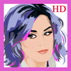 Katy Perry Wallpaper HD icône