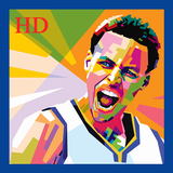 Stephen Curry Wallpaper HD biểu tượng