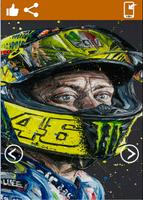 Valentino Rossi Wallpaper HD Affiche