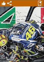 Valentino Rossi Wallpaper HD capture d'écran 3