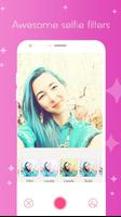 Candy Selfie Cam - Beauty Plus, Kawaii Stickers capture d'écran 2