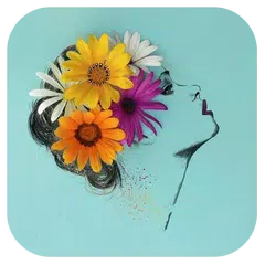 Girls minimal art pictures APK download