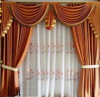 پوستر minimalist curtain design