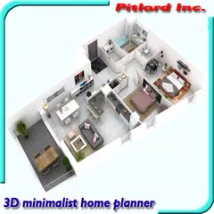 3D minimalistischer Hausplaner APK Herunterladen