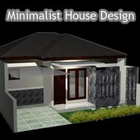 Minimalist House Design Affiche