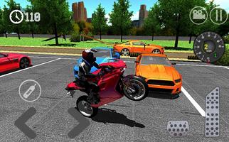 برنامه‌نما Moto Parking Simulator HD عکس از صفحه