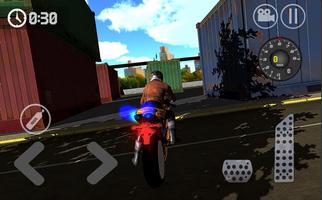 Moto Parking Simulator HD screenshot 1