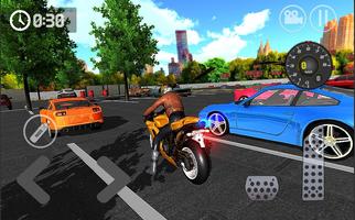 Moto Parking Simulator HD capture d'écran 2