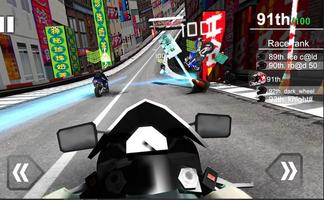 3D Turbo Moto Racing capture d'écran 2