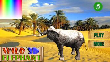 Wild Elephant Jungle Simulator Affiche
