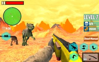 Ultimate Dino : Jurassic World FPS Shooting War 3D Affiche
