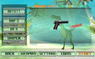 Ultimate Dino : Jurassic World FPS Shooting War 3D 截圖 1