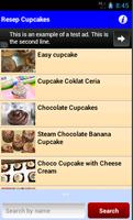 Resep Cupcakes Affiche