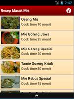 Resep Masak Mie Ekran Görüntüsü 3