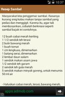 Resep Sambel Nusantara screenshot 2