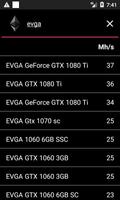 MINING GPU HASHRATE LIST FOR E 截图 1