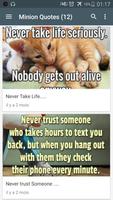 Minion Quotes تصوير الشاشة 2