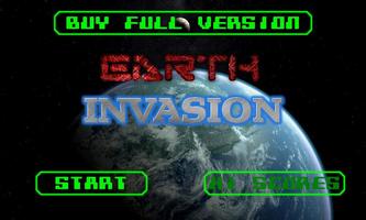 Earth Invasion - Free Affiche
