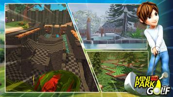 Mini Park Golf 3D Affiche