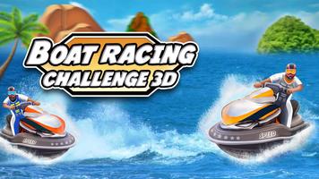 Boat Racing Challenge 3D capture d'écran 2