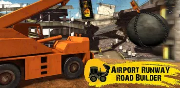 Airport Road Builder – Sand Excavator Crane