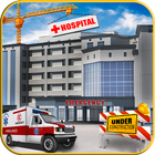 Hôpital Bâtiment Construction Jeux Ville Builder icône