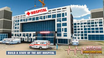 Hospital Building Construction Games City Builder স্ক্রিনশট 3