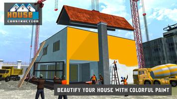 Maison Construction Jeux - Ville Builder Simulator Affiche