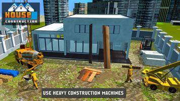 Maison Construction Jeux - Ville Builder Simulator capture d'écran 1