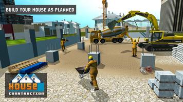 Maison Construction Jeux - Ville Builder Simulator capture d'écran 2