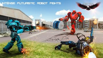 Flying Robot Eagle - Muscle Ca اسکرین شاٹ 3