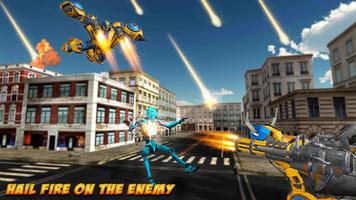 Real Robot Toro Fighter - Transforming Robot Game Poster