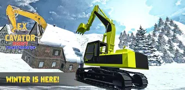 Sand Excavator Crane Transform