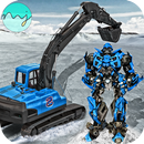 모래 굴 크레인 변형 로봇 게임 APK