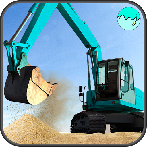 重 挖掘機 建設 區 網站 開挖 類比 - 路 建設 遊戲
