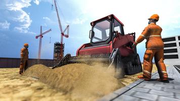 重い ショベル 建設 ゾーン サイト 発掘 シミュレータ - 道路 建設 ゲーム スクリーンショット 3