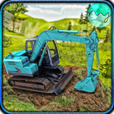 Arena Excavador Grua - Ciudad Expansión Simulador icono