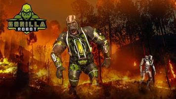 US Army Robot Gorilla Rampage – Gorilla Attack 3D Cartaz