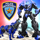 NOS Policía Real Robot Perro Transforming K9 Game APK