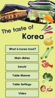 The taste of Korea_1 Plakat